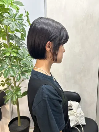 ショート 新宿/美髪矯正 髪質改善/韓国風山本のヘアスタイル