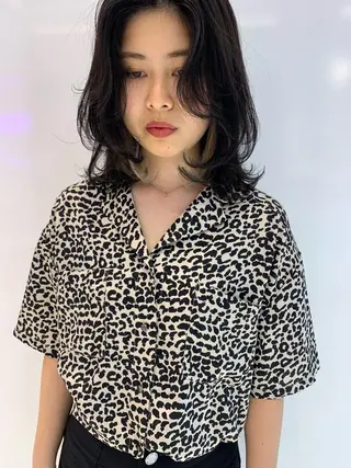 ミディアム share salon JAM 吉祥寺所属・レイヤー/ブリーチ HIKARU ♡のヘアスタイル