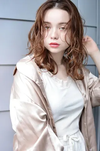 ミディアム 💈Chlom💈_ 公式_NewOpenのヘアスタイル