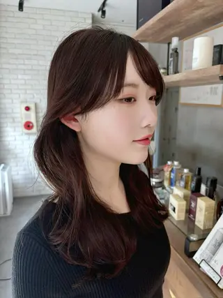 ロング カラー MUNi恵比寿 モデル募集中♪のヘアスタイル