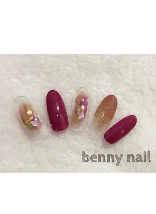 ネイル 最終受付23時半 benny nailのネイルデザイン