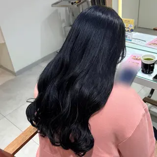 ロング カラー 艶カラー/アレンジ 田上素直のヘアスタイル