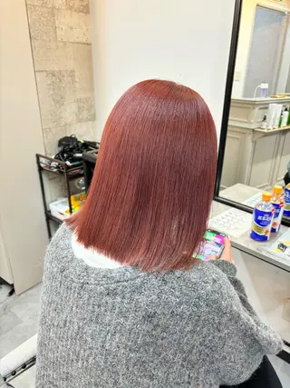 ミディアム ✨️縮毛矯正✨️ 髪質改善✨️カノンのヘアスタイル