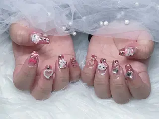 ネイル 【Eclat ｴｸﾗ】nail＆beauty所属・Eclat〔ｴｸﾗ〕 MOEKA𝜗𝜚*のネイルデザイン