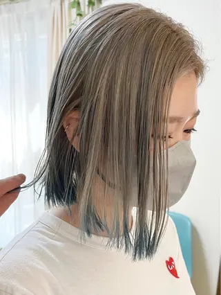 ミディアム カラー MERCI所属・マツモト コウダイのヘアスタイル