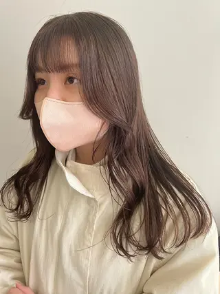 ロング カラー 【韓国ヘア・ネイル】 HINATA🍒のネイルデザイン