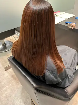 ロング 林 美月のヘアスタイル