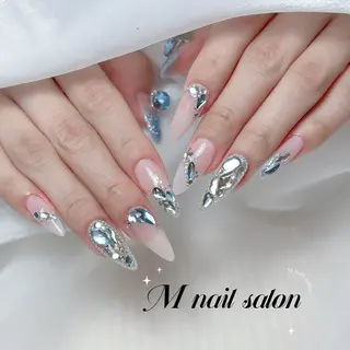 ネイル M🌷nail 長さだし専門店のネイルデザイン