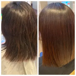 ミディアム 大島 裕也のヘアスタイル