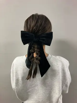 ヘアアレンジ 畑 奈優のヘアスタイル