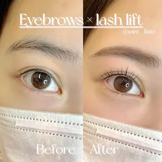 マツエク・マツパ アイブロウ sara lazo 県病院前のマツエク・マツパデザイン