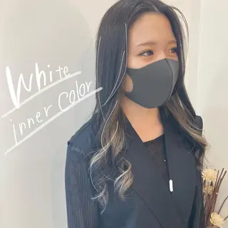 セミロング カラー お洒落パーマ/ 艶カラー/michiのヘアスタイル