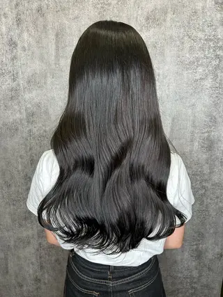 ロング カラー 地毛風艶カラー🌿 喜多夏海のヘアスタイル