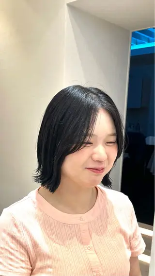 ショート カラー 【朝ラクくびれボブ】 梅木和也のヘアスタイル