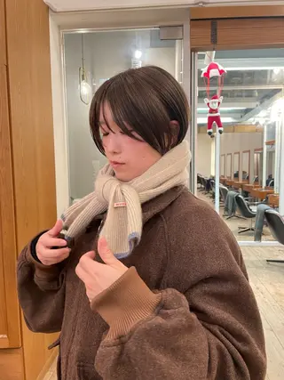 ショート tete nico所属・似合わせ/ヘアカラー nanami🌸のヘアスタイル