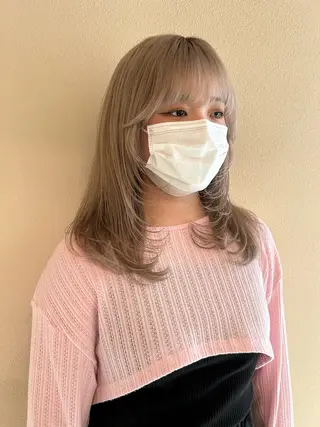 ロング MIKA/ボブ/ レイヤー/メンズのヘアスタイル