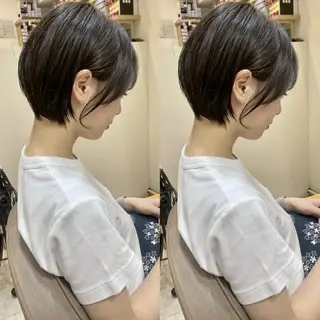 ショート Luce hair所属・篠田 梓♡縮毛矯正/ カットモデル募集中のヘアスタイル