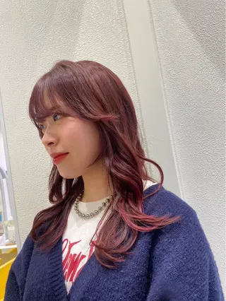 ロング カラー 🩶米澤 美月🩶のヘアスタイル
