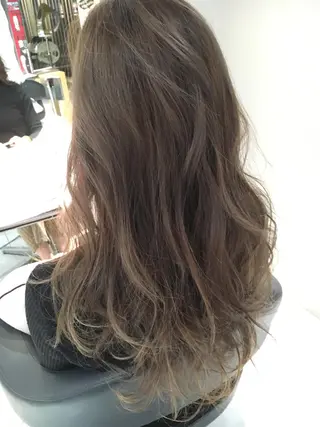 ロング カラー パーマ 田中 アキオのヘアスタイル