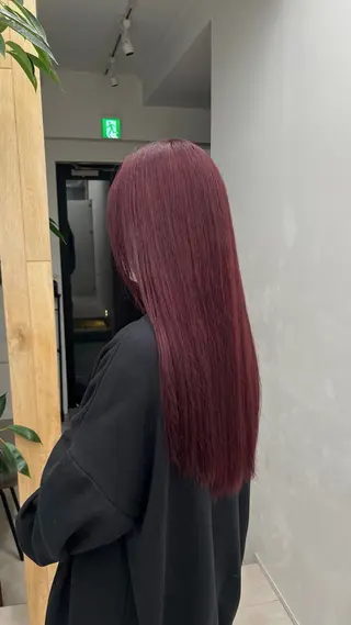 ロング カラー lomalia ayuのヘアスタイル