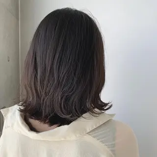ミディアム MIA 菅原のヘアスタイル