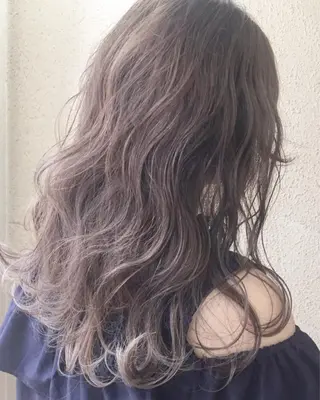 セミロング カラー 【美髪矯正】【スト カール】小野村翔太のヘアスタイル