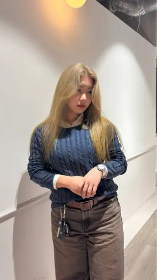 ロング 光岡 玲遠のヘアスタイル