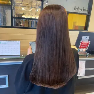 ロング カラー スナコザワ レナのヘアスタイル