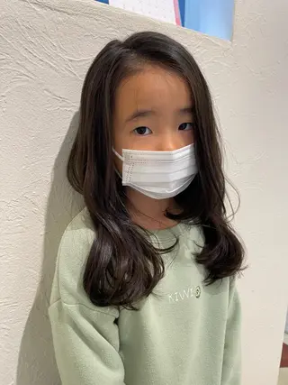 キッズ 土屋 美賀のヘアスタイル