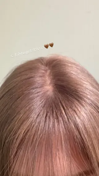 ミディアム カラー プルエクステ🦕⭐︎ /konomiのヘアスタイル