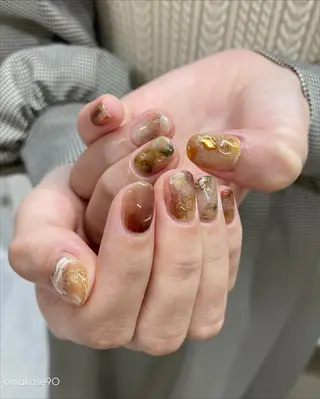 ネイル 草加ニュアンスネイル 🌚hersのネイルデザイン