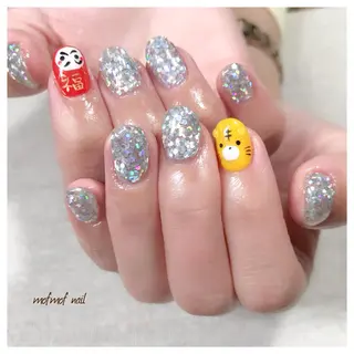 ショート ネイル mofmofnail 🌿shimizuのネイルデザイン