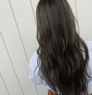 カラー ロング ヘアアレンジ Stir Maison 大宮所属・ryuma/ボブ /透明感カラーのヘアスタイル