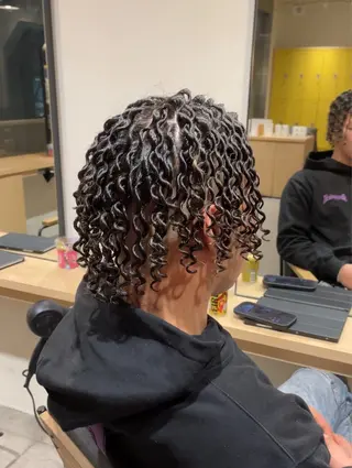 パーマ メンズ Le'a所属・渋谷/フェード/ 國分 翔のヘアスタイル