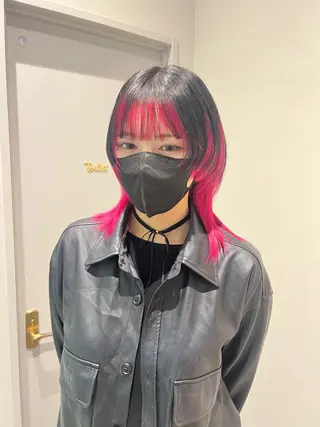 カラー GEM/ hinanaのヘアスタイル