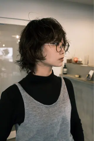 カラー パーマ KEI gattacaのヘアスタイル