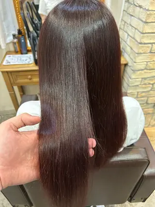 ロング カラー 小澤 一稀のヘアスタイル