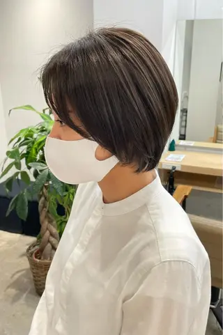 ショート ior北千住【イオール】所属・YU(ハイトーン/ ブリーチカラー)のヘアスタイル