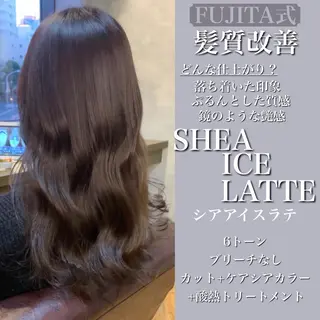ロング カラー ✨️美髪矯正×似合わ せ艶カラー✨藤田透のヘアスタイル
