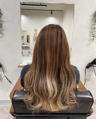 ロング 骨格、カラー診断士 ✂️淡中円花のヘアスタイル