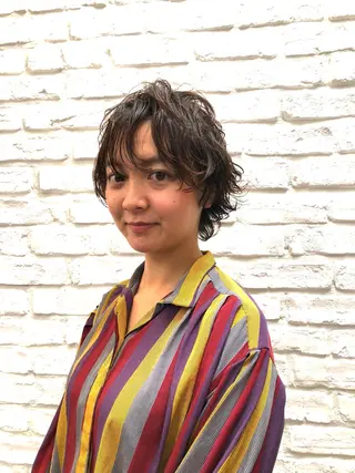 ショート パーマ share salon OXY所属・🌈ショートの神様 🌈原田公祐のヘアスタイル