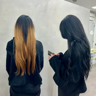 ロング カラー ヘアアレンジ CIEL千葉店【シエル】所属・💙CIEL／AO I💙【千葉駅】のヘアスタイル
