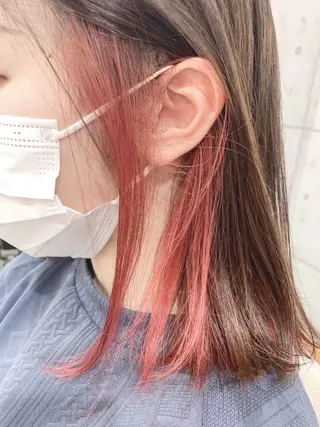 ショート カラー 髪質改善色素改善特化 keiのヘアスタイル