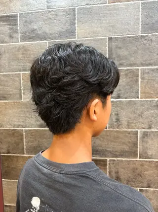 ショート パーマ 南越谷🌻 栗原鈴華のヘアスタイル