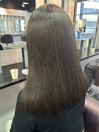 ロング 🩵透明感艶髪 縮毛矯正masa🩵のヘアスタイル