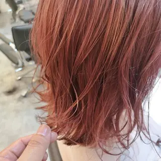 カラー ヘアアレンジ ミディアム 艶髪×美髪✨ newi八王子のヘアスタイル