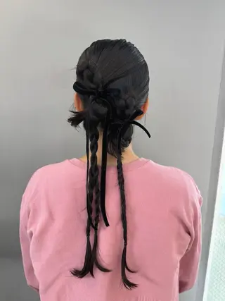 ヘアアレンジ 髪質改善カラー♡/ 縮毛矯正/珠貴のヘアスタイル