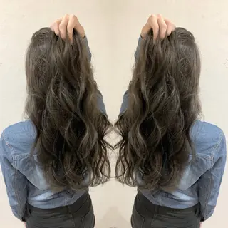 ロング カラー 喜多　香織 【Agu 屋島】のヘアスタイル