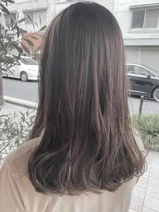 ミディアム カラー 増子 幹樹のヘアスタイル