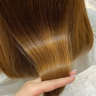 ロング カラー 🫧透け感⋆艶髪💎 山口アヤカのヘアスタイル